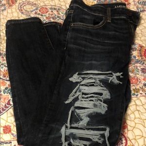 Ripped AE jeans